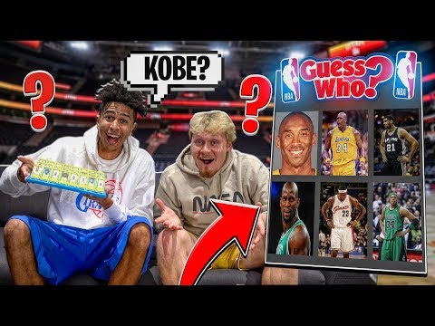 NBA Guess Who Game vs. Jiedel *2000s NBA SUPERSTARS*