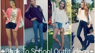 Back To School Outfit Ideas!