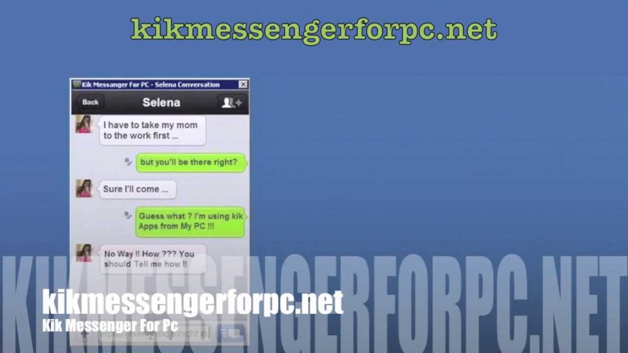 Install Kik Messenger For Pc Working 2013 - YouTube