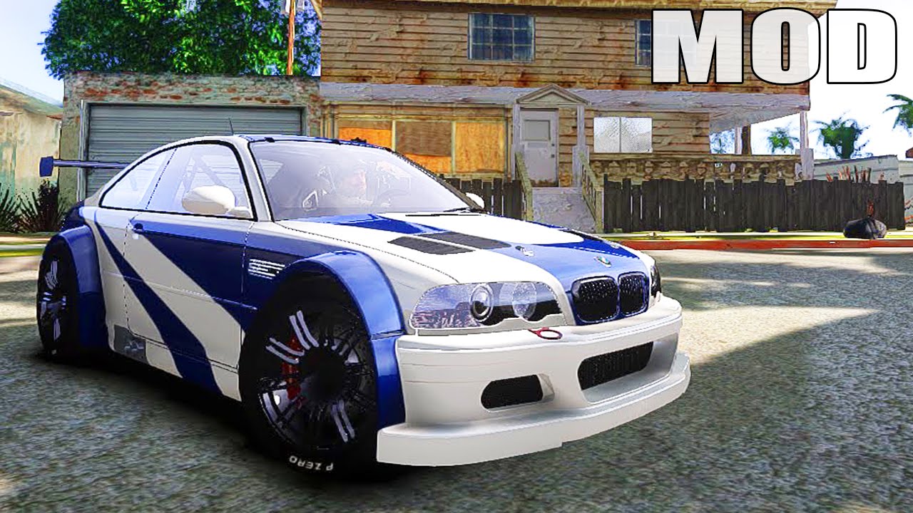 GTA IV San Andreas BETA - BMW M3 GTR MW 2012 [MOD] - YouTube