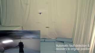 Quadrocopter failsafe algorithm: recovery after propeller loss