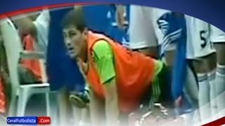 Eufórica Celebracion de Iker Casillas tras gol de Cristiano Ronaldo | Levante 2-3 Real Madrid 2013