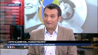 Florian Philippot sur LCI