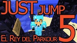 LA PUERTA EN LAS NARICES!!!! Just Jump 5 / El Rey del Parkour - [LuzuGames]