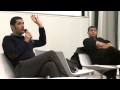 Nabil Ayouch et Mahi Binebine, invités de l'association HEC Monde Arabe.