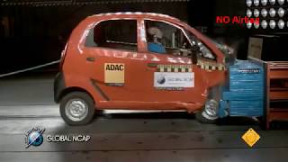 Tata Nano scores zero stars in Global NCAP crash tests