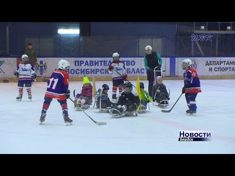В открытой тренировке приняли участие бердские следж-хоккеисты В открытой тренировке приняли участие бердские следж-хоккеисты