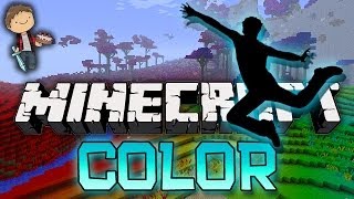 Minecraft: COLOR SHUFFLE Mini-Game w/Mitch & Friends!