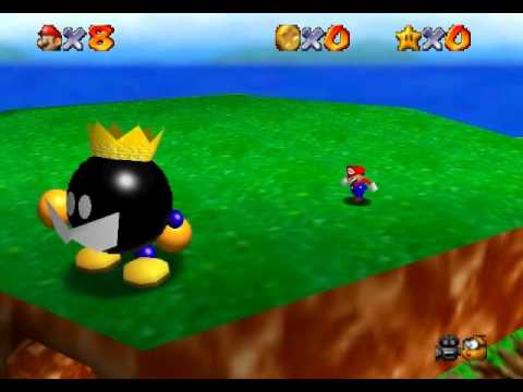 Super Mario 64 - King Bomb Omb Boss Song Glitch - YouTube