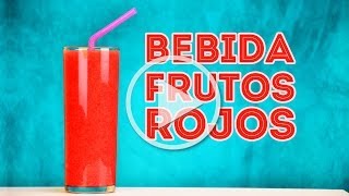 BEBIDA FRUTOS ROJOS | SEMANA DE LAS BEBIDAS PREPARADAS| MUSAS