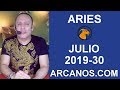 Video Horscopo Semanal ARIES  del 21 al 27 Julio 2019 (Semana 2019-30) (Lectura del Tarot)