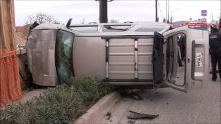 Mueren padre e hijo en accidente