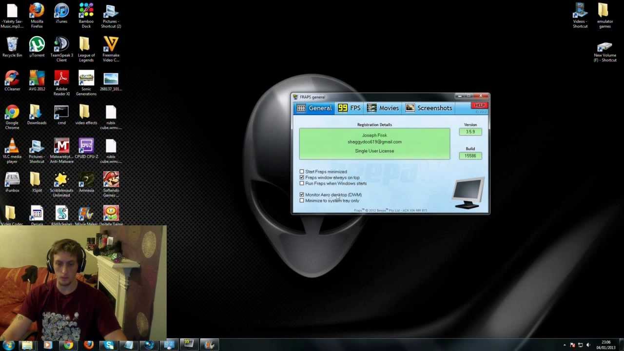 Fraps Full Version Free & How To Record Screen. - YouTube