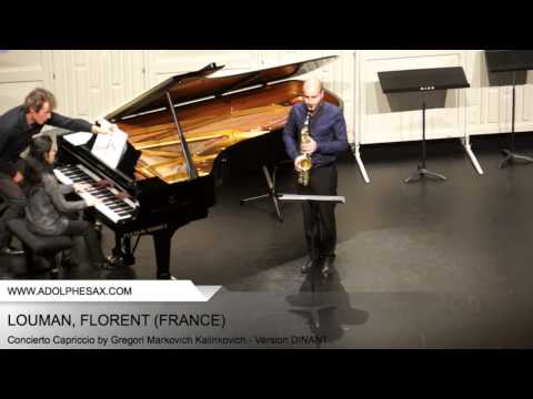 Dinant 2014 - Louman, Florent - Concerto Capriccio by Gregori Markovich Kalinkovich