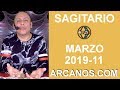 Video Horscopo Semanal SAGITARIO  del 10 al 16 Marzo 2019 (Semana 2019-11) (Lectura del Tarot)