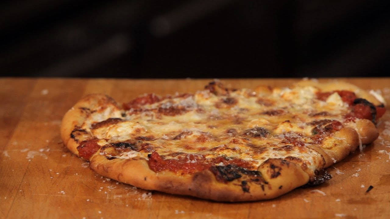 How to Make Pizza without a Pizza Stone Homemade Pizza YouTube