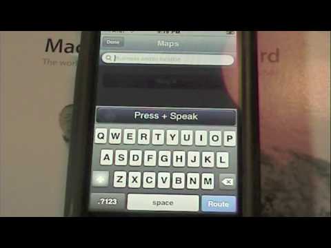 iPhone Application Review: VLingo(Free App!) - YouTube