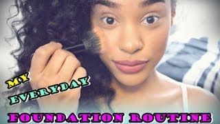 My Foundation Routine