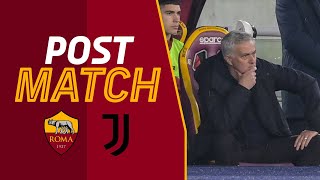 “Mancini meritava tantissimo questo gol” | JOSÉ MOURINHO AL TERMINE DI ROMA-JUVENTUS