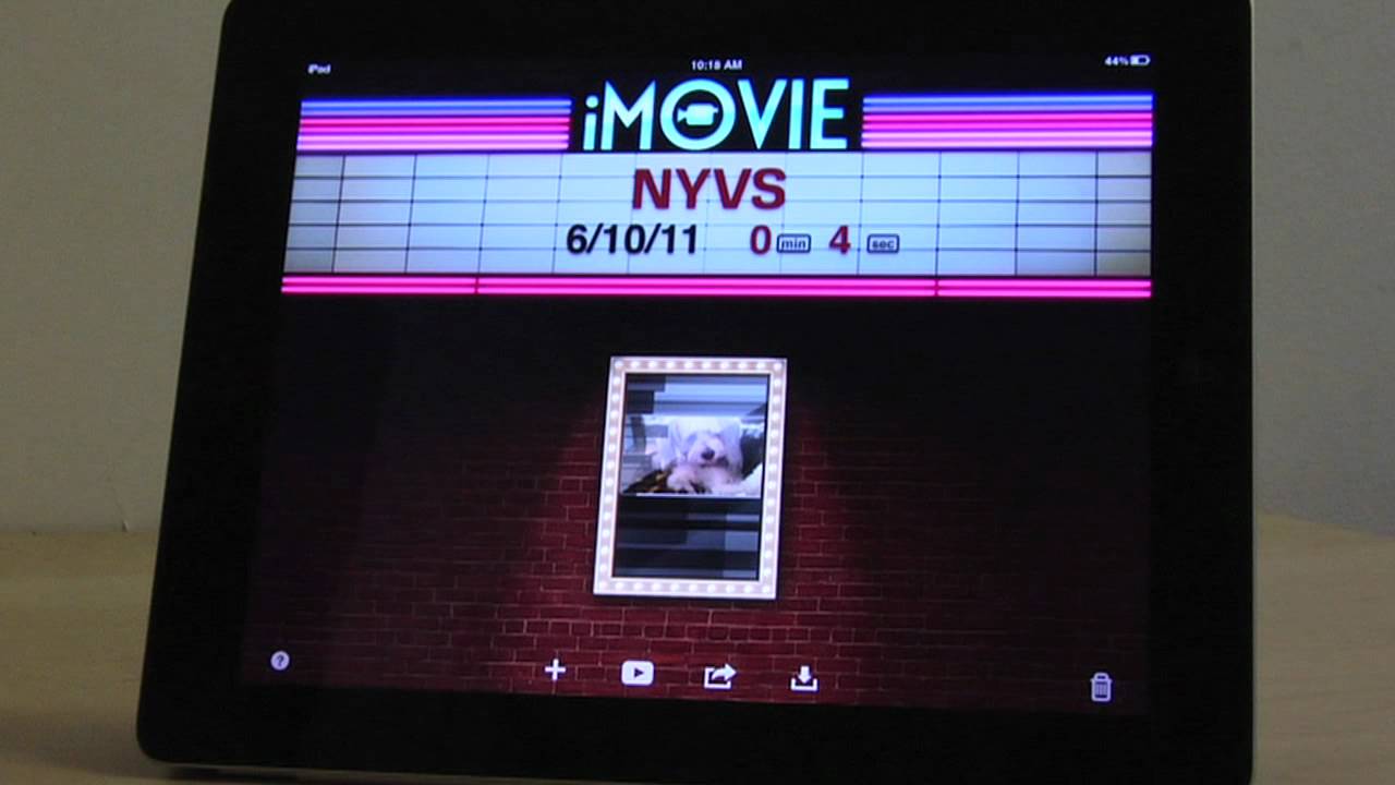 imovie picture in picture ipad