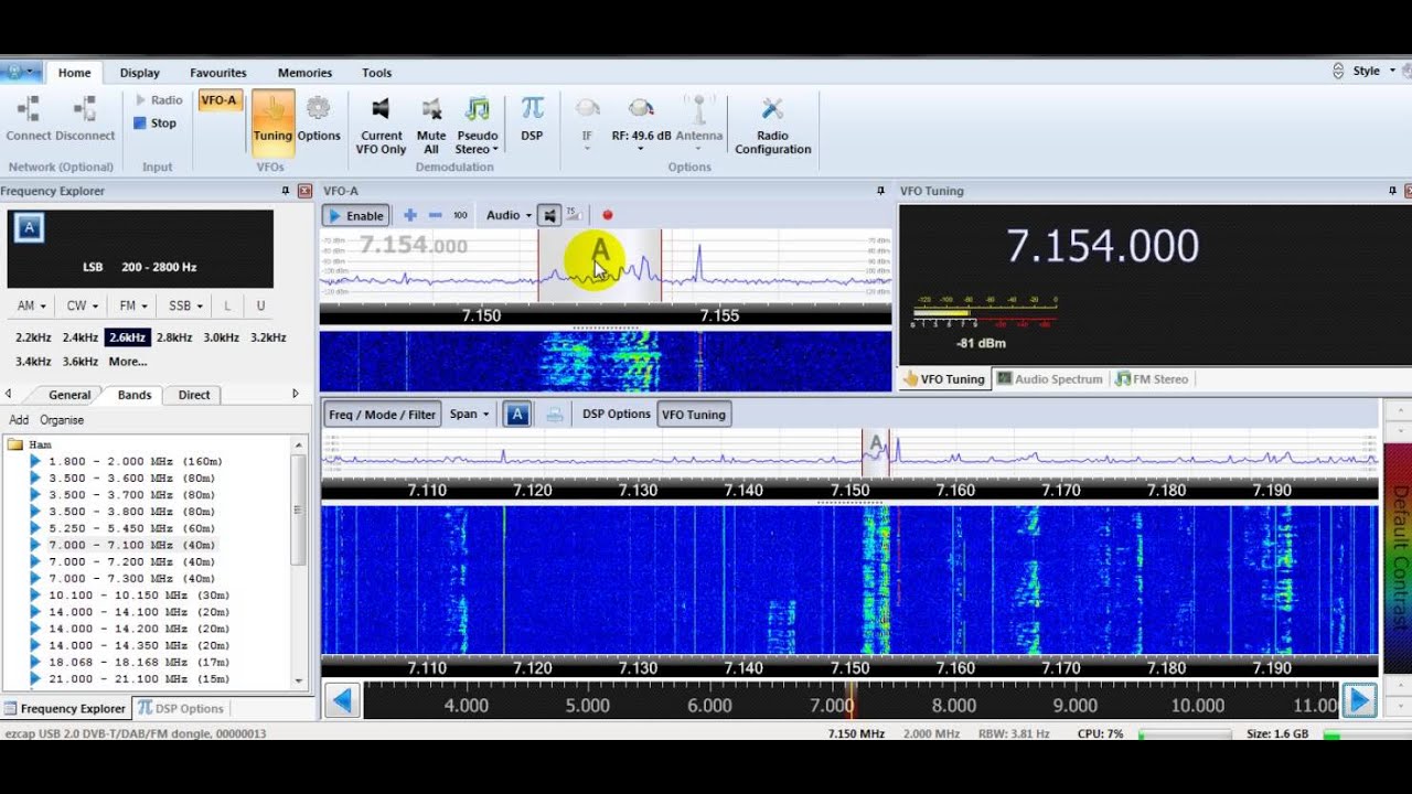 RTL-SDR + upconverter by matti201 - YouTube