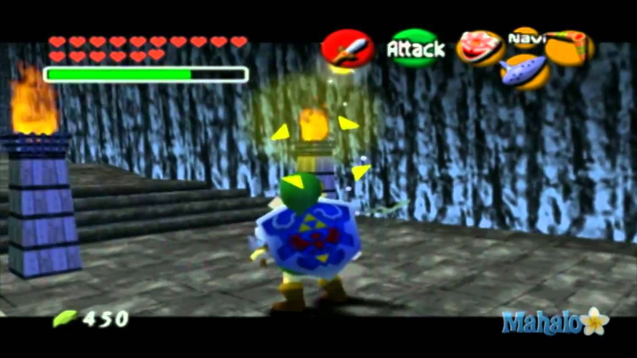 Legend of Zelda: Ocarina of Time Walkthrough - Heart Pieces - Part 2 ...