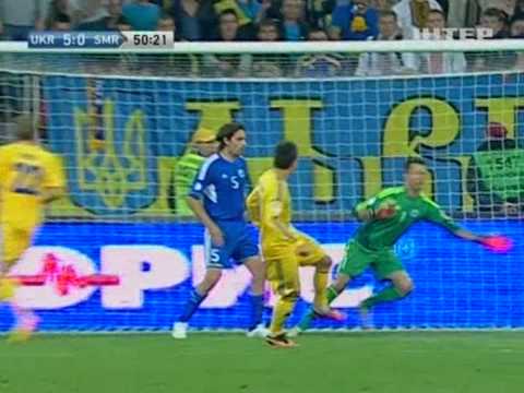 Все голы - Украина 9:0 Сан-Марино - Футбол - Отборочный ЧМ2014 - Интер
