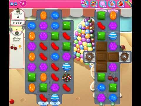 Candy Crush Saga Level 158 - 1 Star - no boosters - YouTube