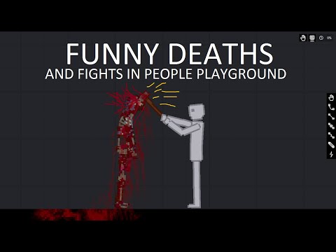 Funny and Satisfying Fights & Deaths in People Playground - Best Moments People Playground