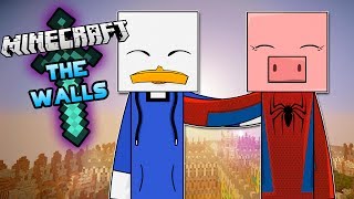 MINECRAFT PVP: DOS NOOBS CANTANTES EN THE WALLS /W SARA