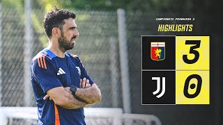 HIGHLIGHTS Primavera 1 | GENOA 3-0 JUVENTUS | Matchday 1