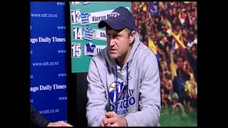 Rugby Chat: Otago coach Tony Brown shares his thoughts on the team