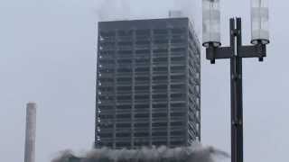 AFE UNI TURM SPRENGUNG FRANKFURT ( FULL HD ) 02.02.2014