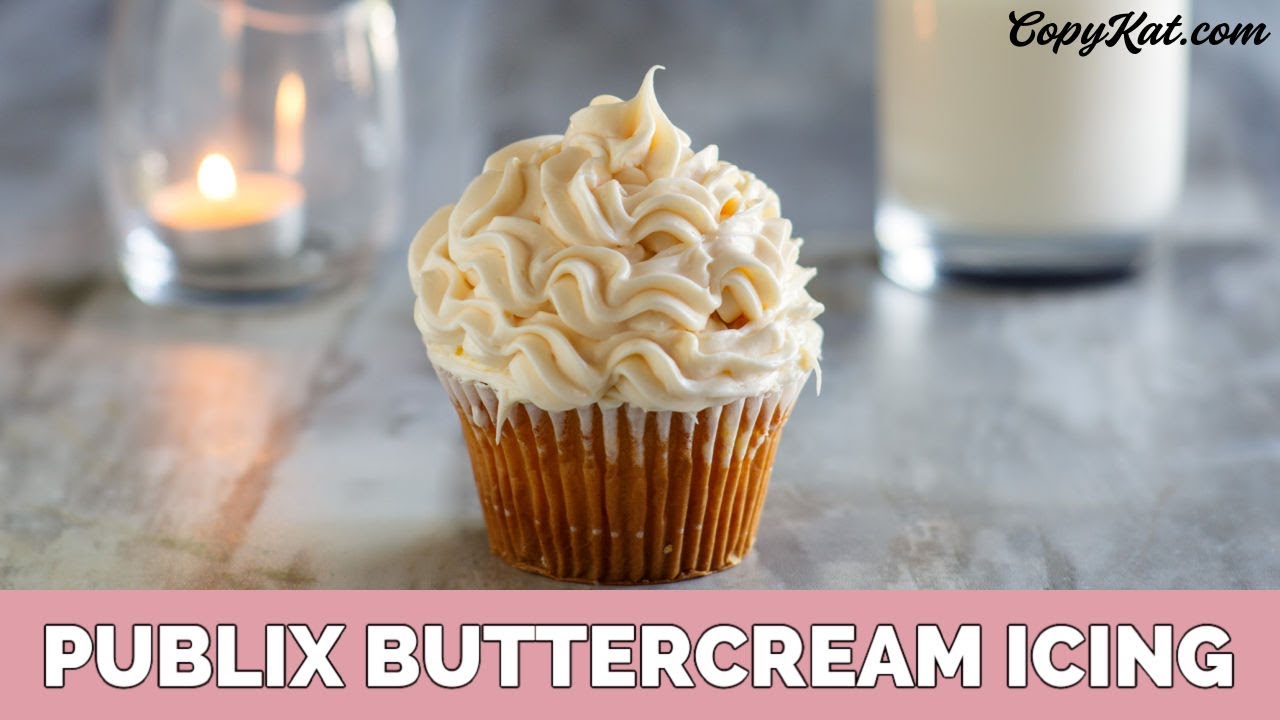 Publix to make less buttercream how  Icing Buttercream  YouTube taste buttery