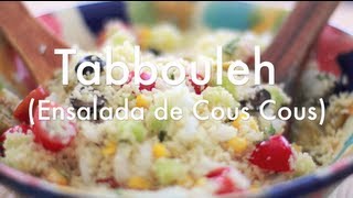 Tabulé o ensalada libanesa con cuscús ( Tabbouleh ) - Recetas ligeras