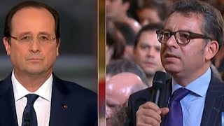 Frédéric Haziza interpelle François Hollande sur Dieudonné 14-01-2014 ᴴᴰ