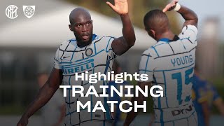 INTER 7-0 CARRARESE | TRAINING MATCH HIGHLIGHTS | Getting ready for our first official game... 🔥⚫🔵??