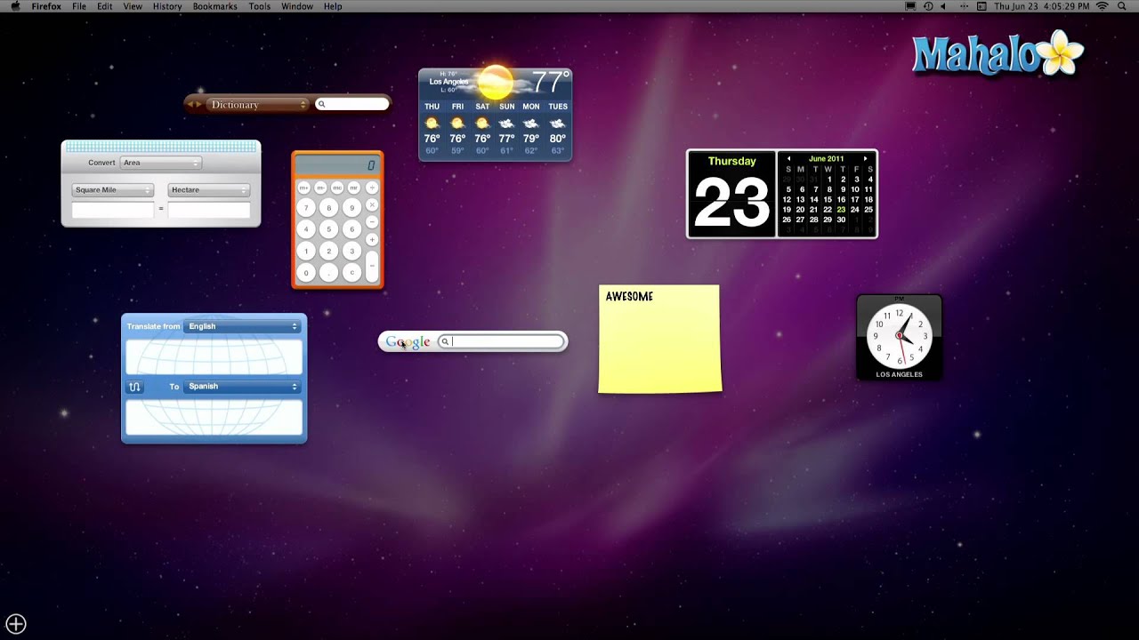 alternote mac dashboard