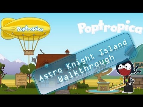 Poptropica Cheats for Astro Knights - Full Walkthrough - YouTube