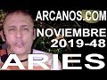 Video Horscopo Semanal ARIES  del 24 al 30 Noviembre 2019 (Semana 2019-48) (Lectura del Tarot)