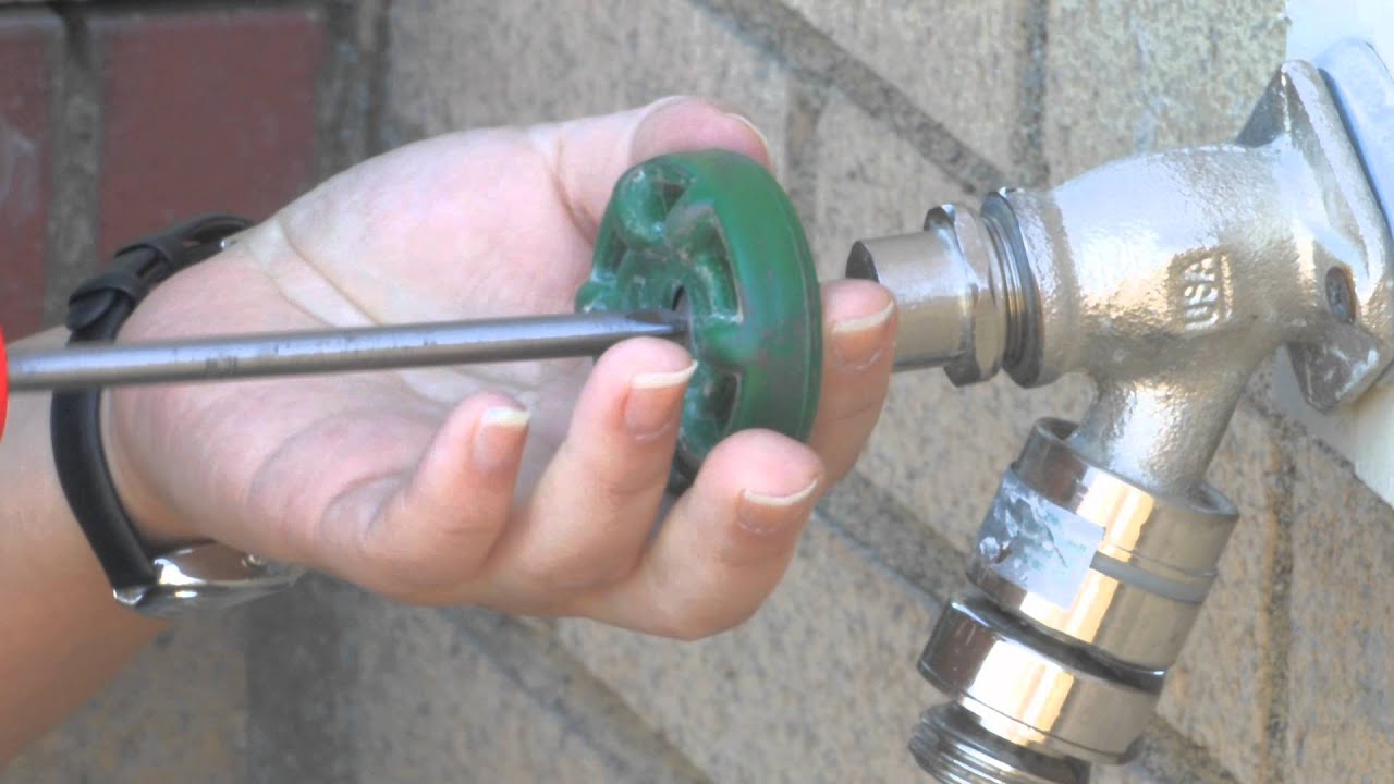 How to Fix a Leaky Outdoor Faucet - YouTube