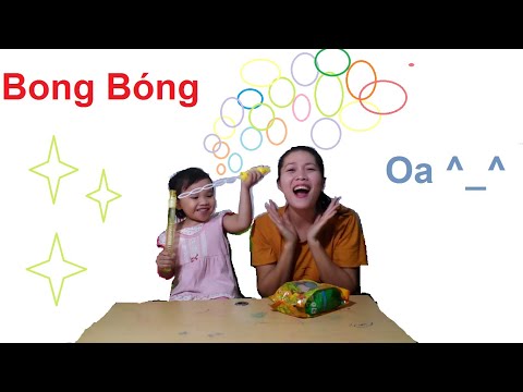 Nam Baby and funny Balloons , Trò chơi Thổi Bong Bóng xà phòng, Nấm Tube