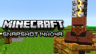 Minecraft: Angriest Villager in the World (Snapshot 14w04a)