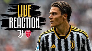 🔴? WATCH NOW: JUVENTUS vs MONZA | LIVE REACTION💪⚪⚫??