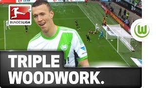 Perisic's Unbelievable Triple Woodwork Hit