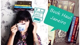 Book Haul Janeiro de 2014 - Comprinhas de Livros