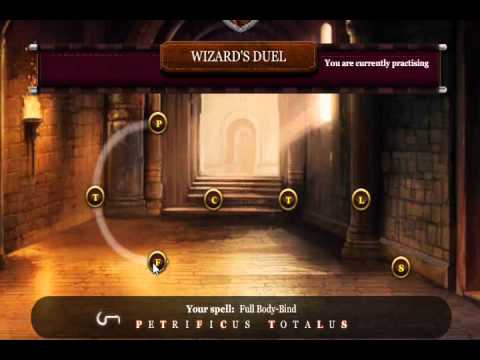 How To Cast Spells On Pottermore - YouTube