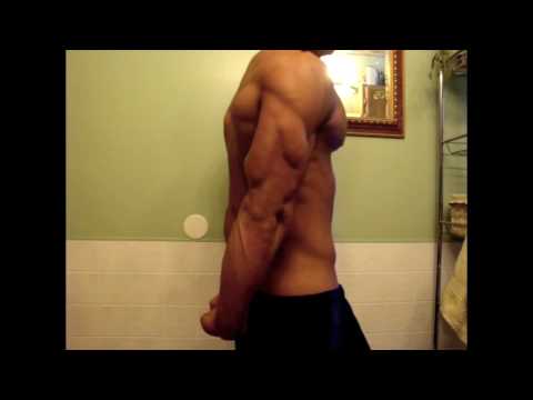 Ripped NATURAL teen with 8 pack abs 248