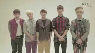 [130830] SHINee - VOGUE Girl Japan BTS Video