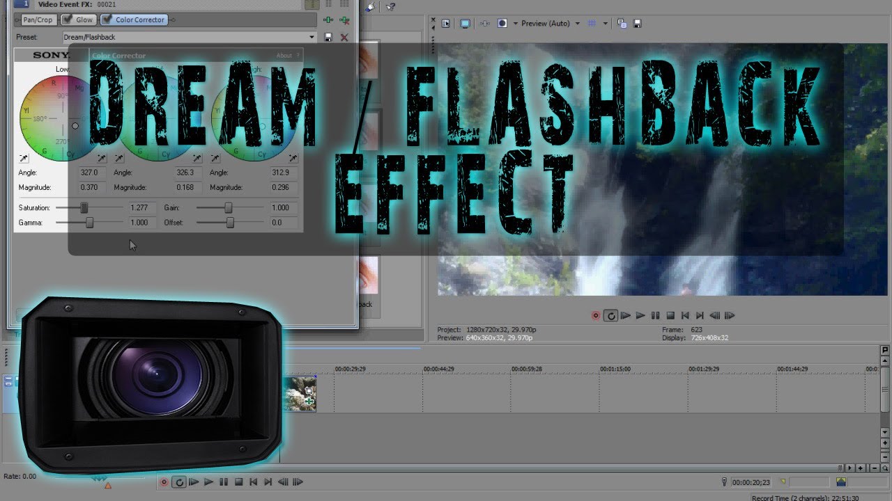 Sony Vegas Dream / Flashback Effect Tutorial YouTube